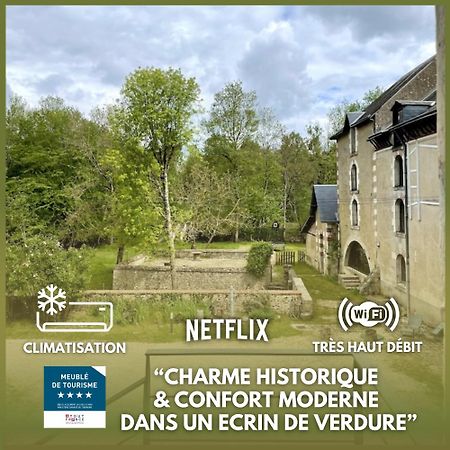 Gite Du Meunier, Moulin De Vineuil, 4Ch, 2Sdb Vineuil  Exterior foto